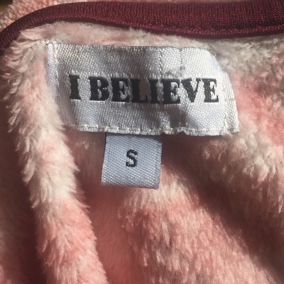 Super Soft pink cropped tie-dye hoodie/jacket - Picture 5 of 5